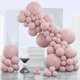 thumbnail image 1 of Globos PartyWoo Cavern Pink, 140 unidades, color rosa bohemio, diferentes tamaños, 1 of 6