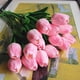 thumbnail image 2 of Tulipanes artificiales SHINE-CO LIGHTING Real Touch, 10 unidades (rosa), 2 of 6