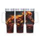 thumbnail image 1 of Flash Man Vaso aislado de acero inoxidable con asa, diseño temático, regalo para familia, amigos y fans; incluye pajita y encaja en el portavasos estándar, 40 oz, 1 of 6