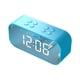 thumbnail image 2 of Despertador Radio Altavoz Snooze Ajustable Para La Decoración De La Sala De Estar Azul, 2 of 3