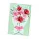 thumbnail image 3 of Ramos Tarjetas De Felicitación Tarjeta De Felicitación 3D Para Año Nuevo Compromiso De San Valentín Verde Claro, 3 of 5