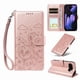 thumbnail image 1 of Funda Cartera para Google Pixel 9A Perro Cachorro Grabado con Tarjetas Soporte Correa Rosa, 1 of 6
