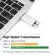 thumbnail image 5 of Memoria USB BORLTER CLAMP 256 GB USB 3.0 Tipo C Plateado, 5 of 7