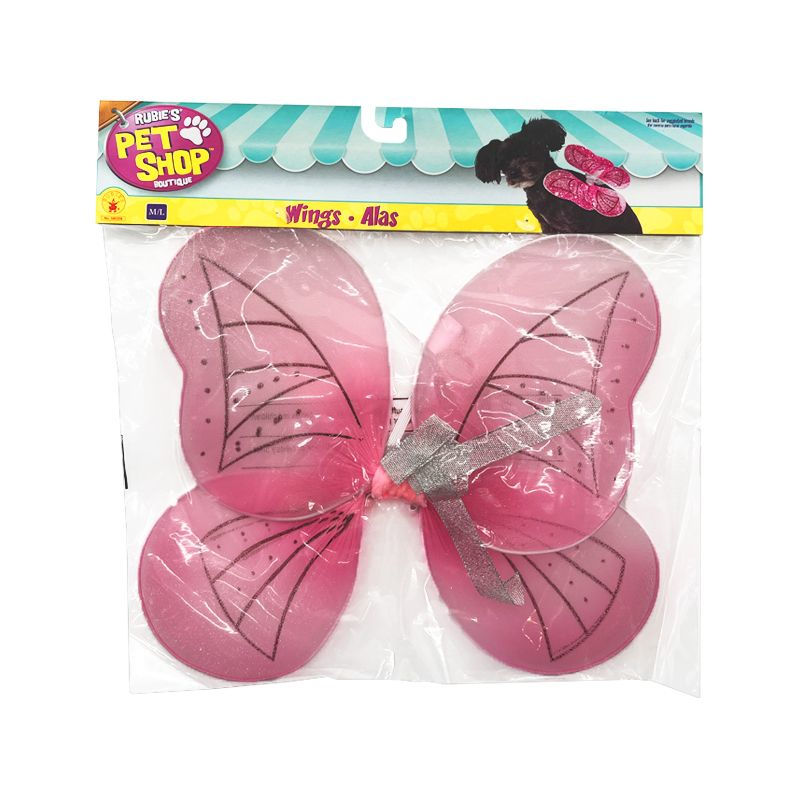 Carnaval Online - Alas De Hada Mascota Fucsia M-L