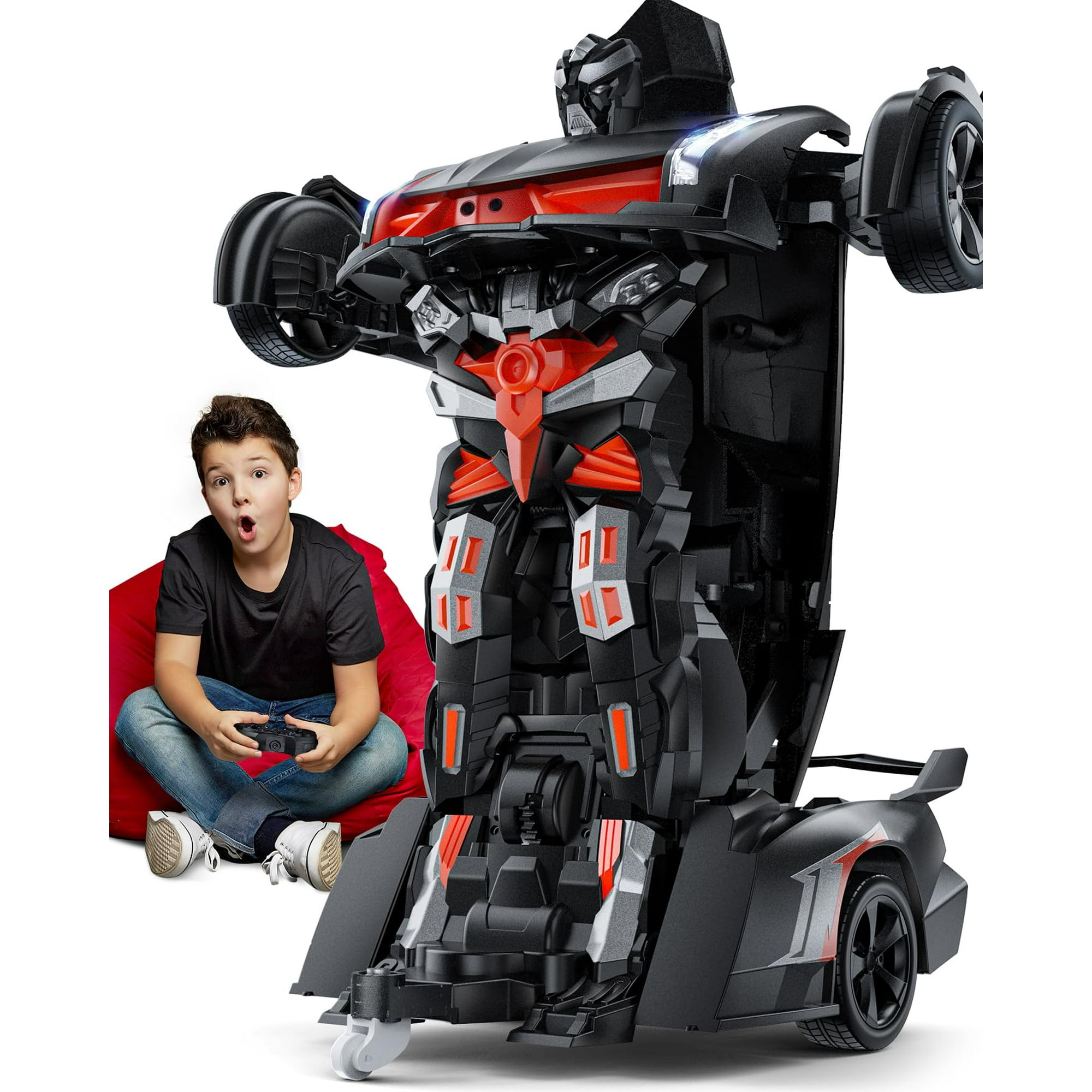 Coche De Control Remoto Veeniix V992 Transform Robot A Escala 1:14