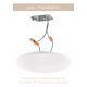 thumbnail image 4 of Lámpara de techo East Grove Home 15 cm 10 W 5 TCC – Pack de 6, 4 of 9
