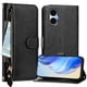 thumbnail image 3 of Funda Billetera Cremallera para BLU G53 con Porta Tarjetas, Soporte y Correa Negro, 3 of 5