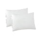 thumbnail image 2 of Funda De Almohada De Poliéster Color Sólido Funda De Cojín Con Corbatas 2 En 1 Blanco, 2 of 5