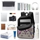 thumbnail image 3 of Pusheen el Gato-theme Backpack, Campus style schoolbag Bookbag with Adjustable Shoulder Straps And Large Zip Compartment, Unisex Travel Bags., 3 of 6