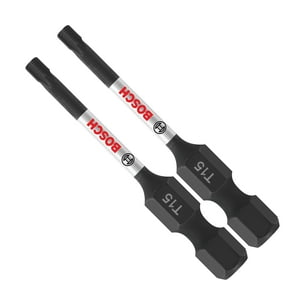 Brocas Eléctricas Para Atornillar Bosch Itt152B Torx #15, Paquete De 10