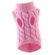 thumbnail image 1 of Suéter Para Perro, Suave, Clásico, De Punto, Cálido, Para Mascotas, Para Viajes, Fiestas, Picnics, Rosa, L, 1 of 5