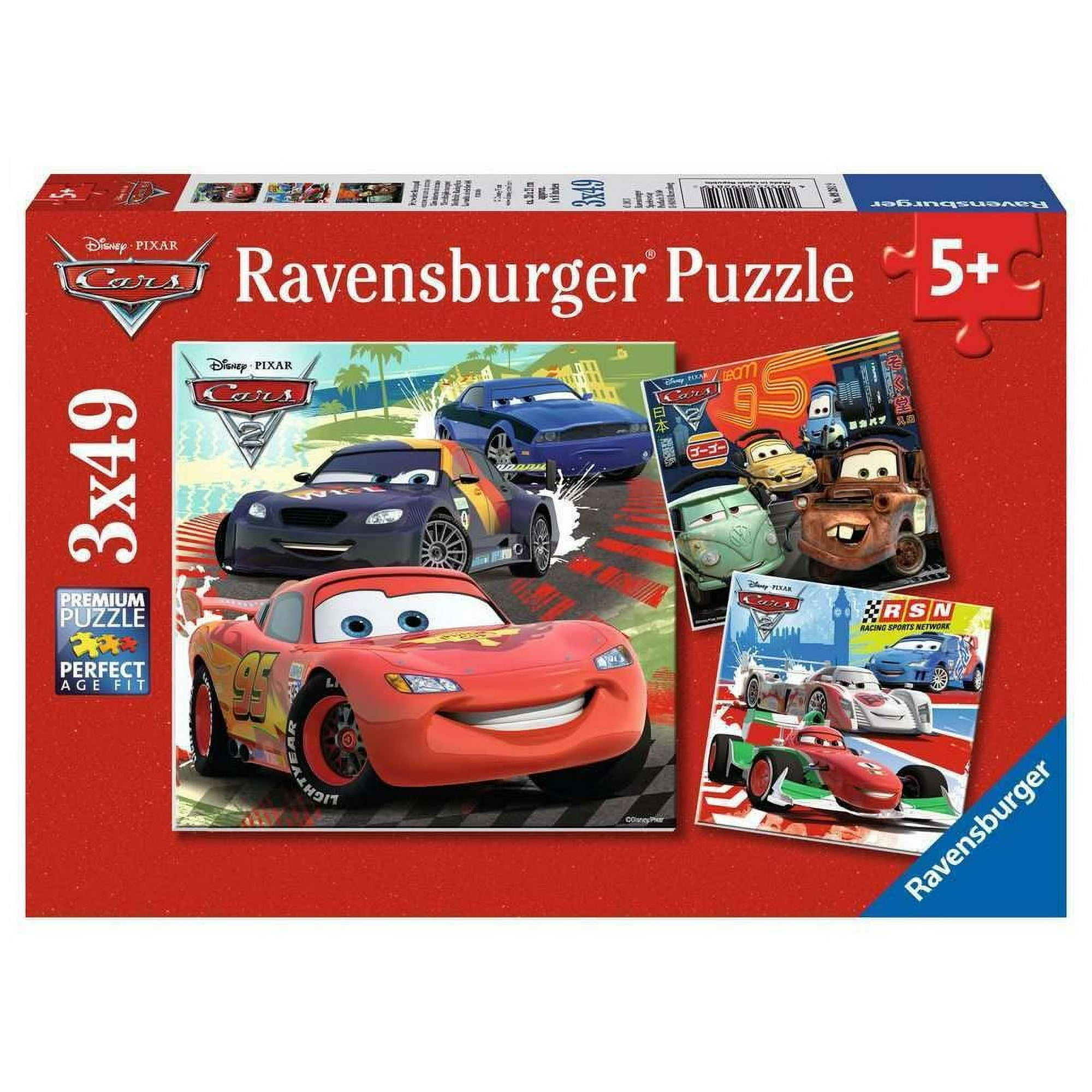 Rompecabezas Ravensburger Disney Cars: Worldwide Racing Fun