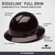 thumbnail image 2 of Casco de Seguridad Ridgeline Visera Completa Negro Ventilado de 4 Puntos, 2 of 2