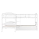 thumbnail image 2 of Twin L-Shaped Bunk bed with Trundle-White{OLD SKU LP000024AAK}, 2 of 3