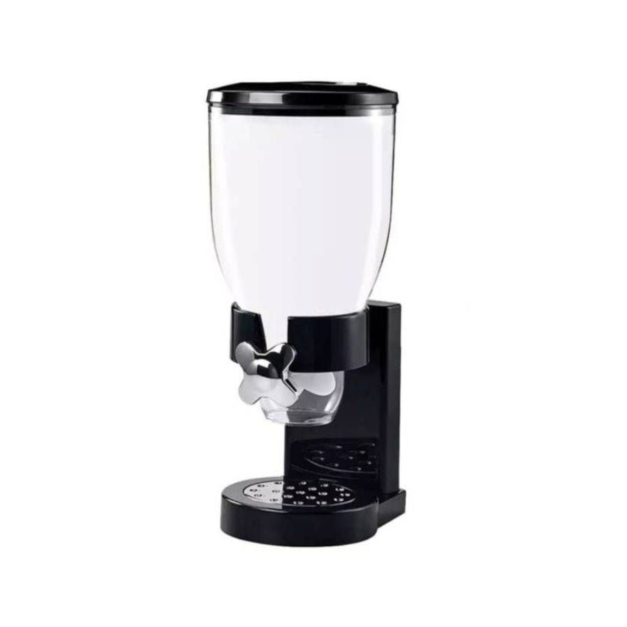 Click Ventas - Dispensador De Cereales Granos Frutos Simple Mesa 2l Negro