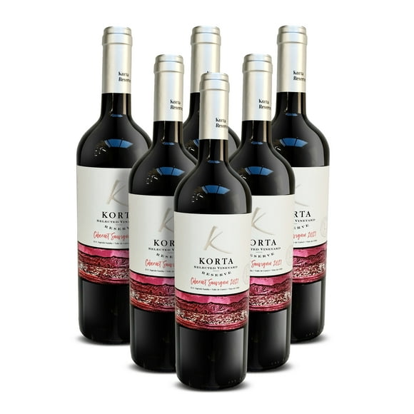 Vino Selected Cabernet Sauvignon, 6 unidades
