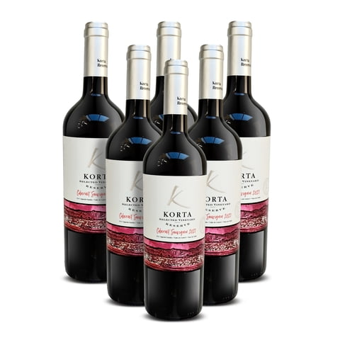 Korta - Vino Selected Cabernet Sauvignon, 6 Unidades