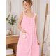 thumbnail image 1 of Vestido Toalla Con Tirantes Cómodos Mujer Talla M, 1 of 6