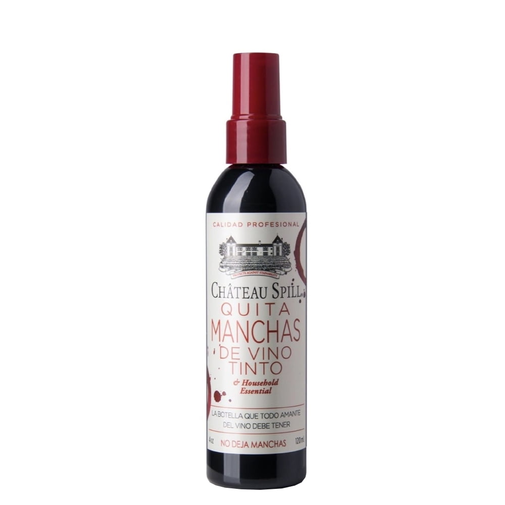 Chateau Spill - Quitamanchas De Vino Tinto - Limpiador En Aerosol