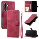 thumbnail image 3 of Funda Cartera para Samsung Galaxy A17 Tapa con Ranuras, Soporte y Correa Rojo, 3 of 5