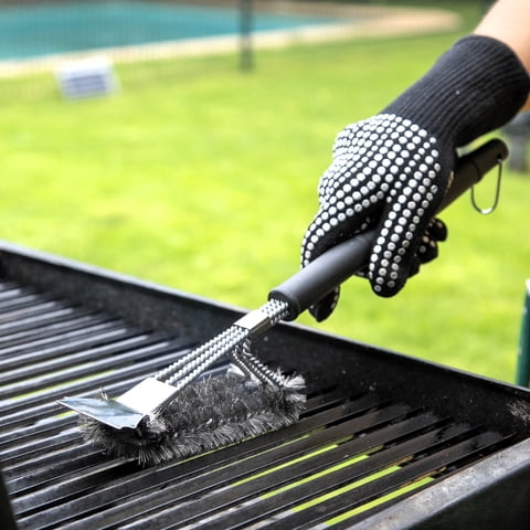 Blackhand - Escobilla De Acero Limpiadora Para Parrilla