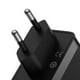 thumbnail image 5 of Cargador Rápido Baseus GaN5 Pro USB-C x 2 + USB - Incluye Cable Tipo C - Compatible con Macbook - 140W - Negro, 5 of 8