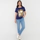 thumbnail image 4 of Polera Mujer M/C Focal Print Azul Royal Corona, 4 of 5