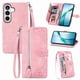 thumbnail image 1 of Funda FOXDOCK Cartera Piel Samsung Galaxy S26 – Antirrobo RFID, Antigolpes, Rosa, 1 of 6