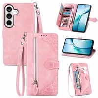 Funda Foxdock Cartera Piel Samsung Galaxy S26 – Antirrobo Rfid, Antigolpes, Rosa