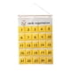 thumbnail image 1 of Organizador Numerado De Lona Para Teléfonos, Calculadoras, Soporte Para Artículos Diversos, Armario, Hogar, Amarillo, 1 of 3