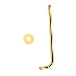 Magideal - Brazo De Ducha, Brazo De Ducha Montado, Extensión De Salida De Agua, Brazo De Cabezal De Ducha Fácil De Instalar, Brazo De Ducha Tipo Lluvia Para Baño 33 Centímetros