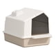 thumbnail image 2 of Caja De Arena Para Gatos, Inodoro Cerrado, Antisalpicaduras, Gran Espacio, Ba?o Con Tapa, Marrón, 2 of 3