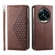 thumbnail image 1 of Funda Flip FOXDOCK para Realme 13 Pro 5G , Estilo Billetera con Diseño Rombo, Correa de Mano y Soporte, Uso Diario, 1 of 6