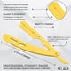 thumbnail image 3 of Navaja Barbero Gtex 2 Unidades 100 Cuchillas Amarilla Negra, 3 of 3
