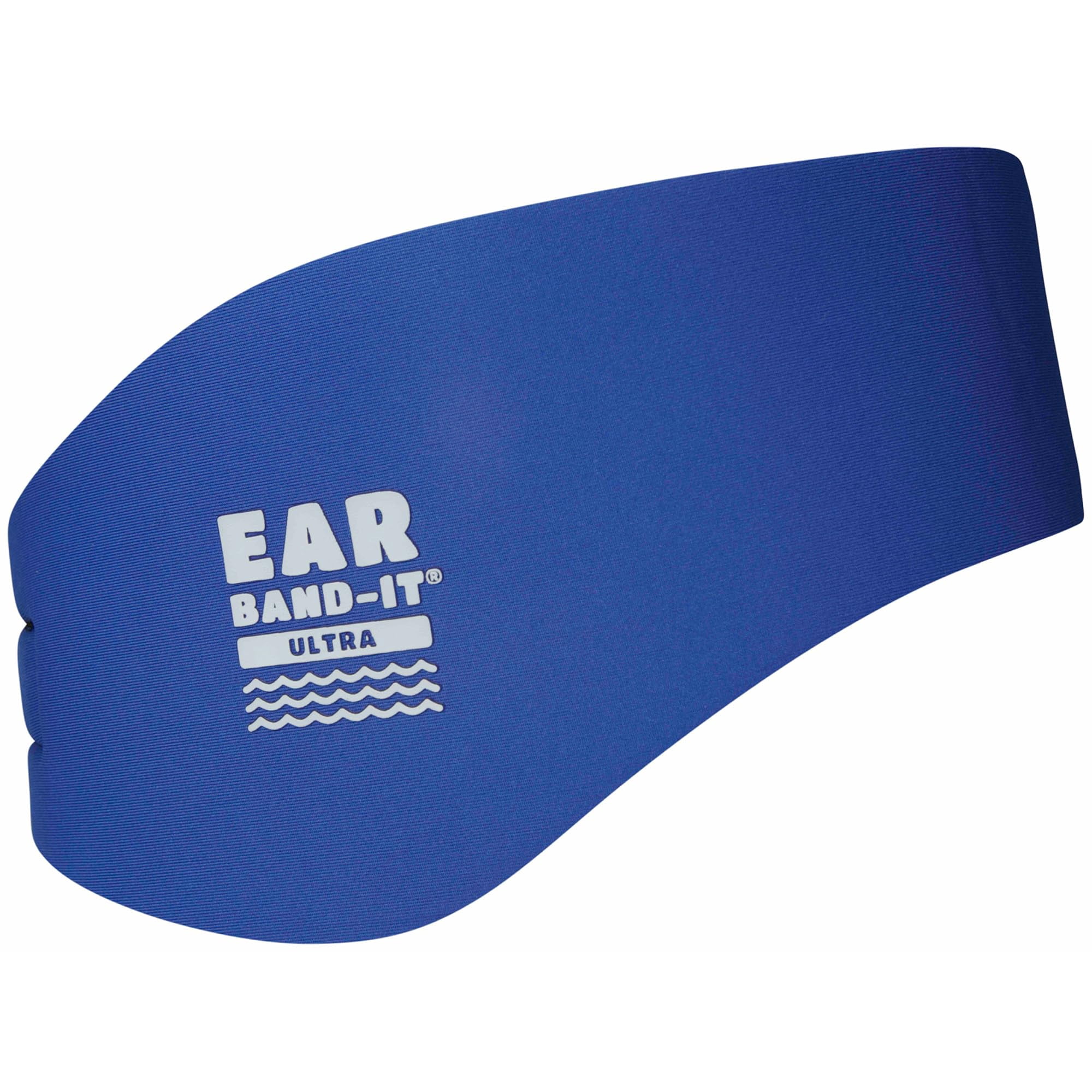 Ear Band-it - Diadema De Natación Band-it Ultra Premium, Azul, Talla Grande