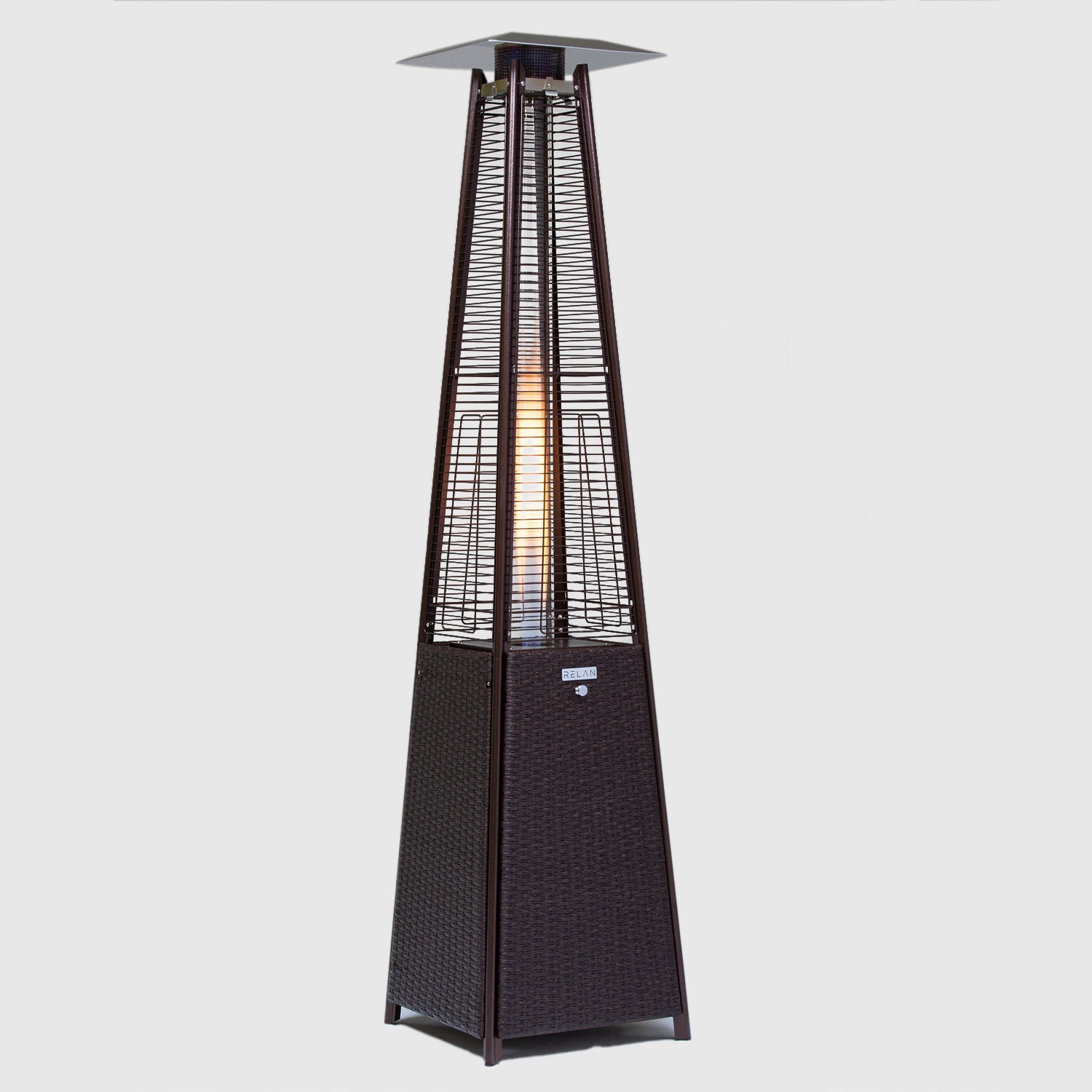 Estufa Calefactor A Gas Para Exterior Rattan Relan