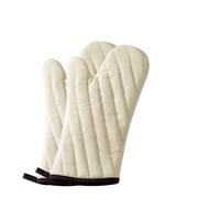 Xusx111 - Mits De Horno De Algodón Acolchado Para Hornear, Barbacoa Y Protección De Cocina, Guantes Resistentes Al Calor Para Cocina Y Parrilla, Agarre Cómodo, Lavable En Máquina, Reutilizable, 1 Par