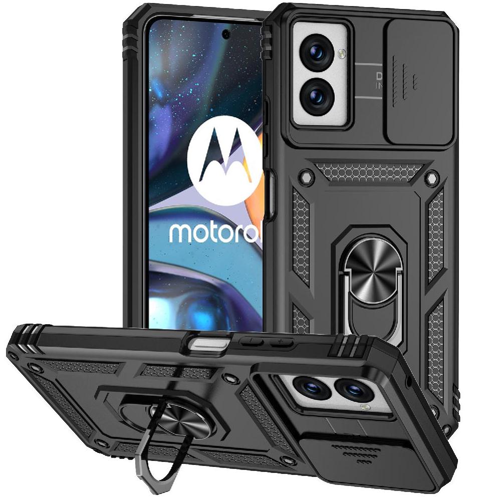 Estuche Gangxun Para Motorola Moto G Power 2024, Soporte Giratorio 360°, Estilo Mecánico Y Magnético