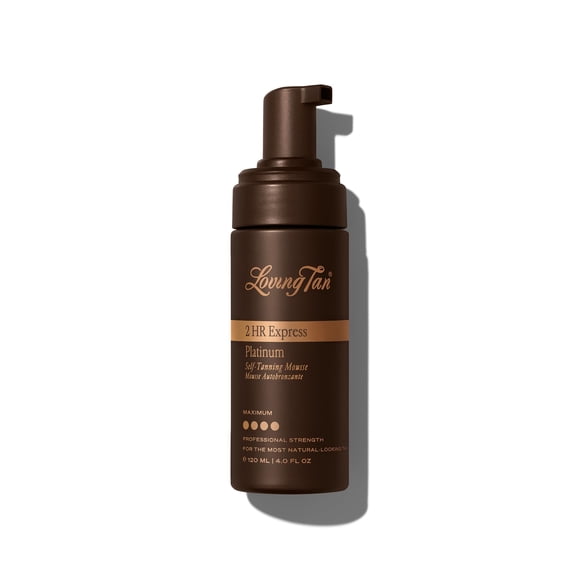 Mousse autobronceadora Loving Tan Platinum 2HR Express 120 ml