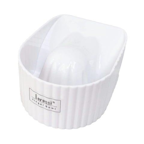 Ioensy - Nail Soaking Bowl Nail Art Tool Para Manicura Home Salon Nail Spa Girls White