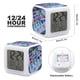 thumbnail image 2 of Alfabeto Lore theme 7 colors Alarm Clock Digital LED Alarm Clock Gifts for kids friends family, 2 of 6