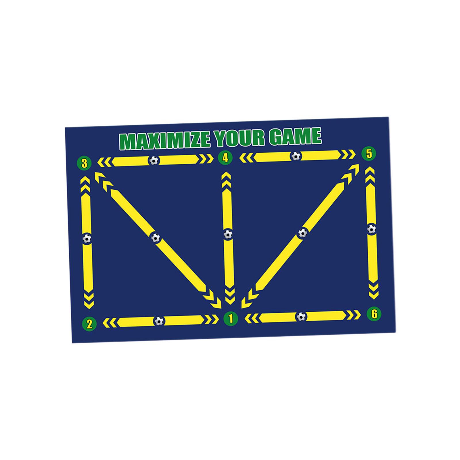 Ioensy - Alfombrilla De Entrenamiento Para Pasos De Fútbol, Alfombra Antideslizante, Suministros, Alfombrilla De Entrenamiento De Fútbol, Estilo A