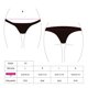 thumbnail image 3 of Bikini culotte con textura amarillo Talla XL, 3 of 3