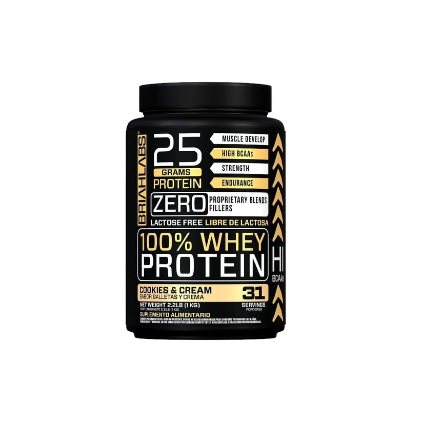 Briahlabs - Proteina 100% Whey Protein 1k Cookies -