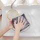 thumbnail image 4 of Paños de cocina Homaxy, tejido en forma de gofre, 100% algodón, 30 x 30 cm, paquete de 6, 4 of 7