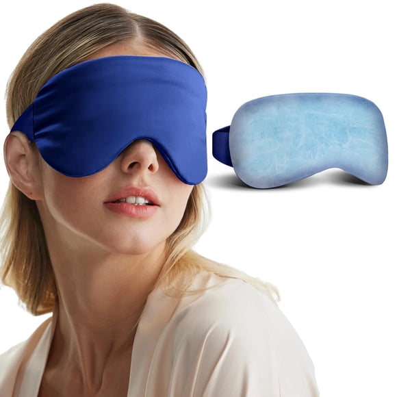 Mascarilla Refrescante Para Ojos Hinchados Migrañas Y Dolor De Cabeza