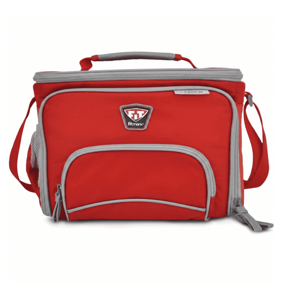 Fitmark The Box Bolso Lonchera Termica Para El Gimnasio Red