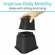 thumbnail image 3 of Elevador de muebles Vive Heavy Duty, paquete de 8 (13 cm, 8 cm), 3 of 10