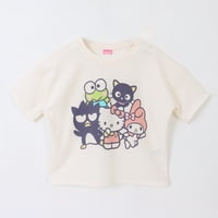 Polera Manga Corta Niño Blanco Friends Hello Kitty