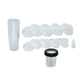 thumbnail image 1 of Kit De Forros Para Tapas De Vasos Con Pulverizador, Vasos Con Tapas, Vaso Mezclador Con Pulverizador, 165ml, 1 of 5